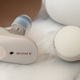 The Sony WF-1000XM4 buds (right) are smaller and lighter than the Sony WF-1000XM3s (left), but they’re still quite a bit larger than most of the premium wireless earbud options out there.